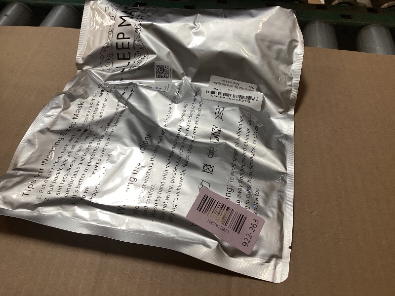 Photo 1 of LKY DIGITAL Sleep Mask for Side Sleeper 3 Pack, Blackout 3D Eye Mask for Sleeping, Night Blindfold for Men Women