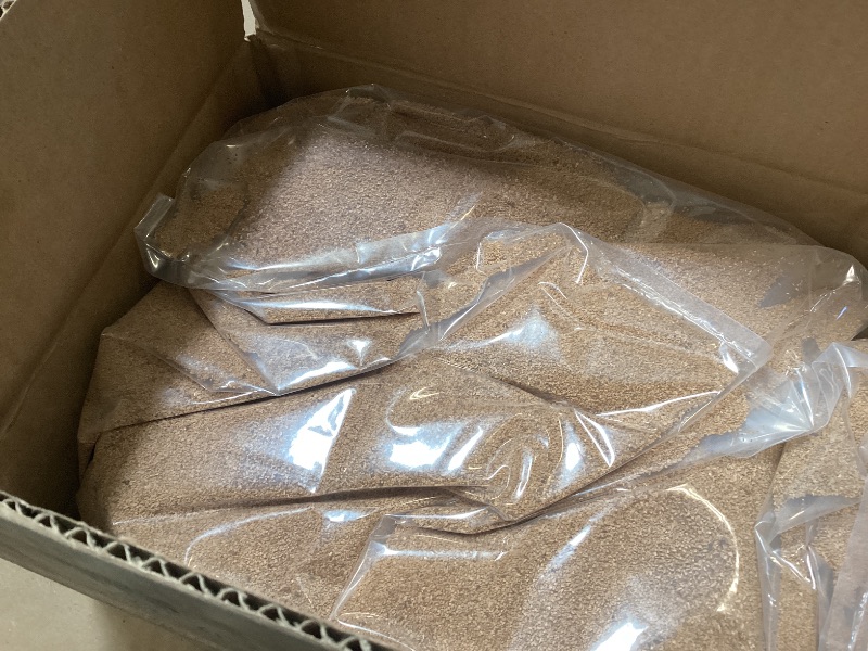 Photo 1 of 8 lbs or 3.6 kg Ground Walnut Shell Media 18-40 Grit - Fine Walnut Shells for Tumbling, Vibratory Or Blasting