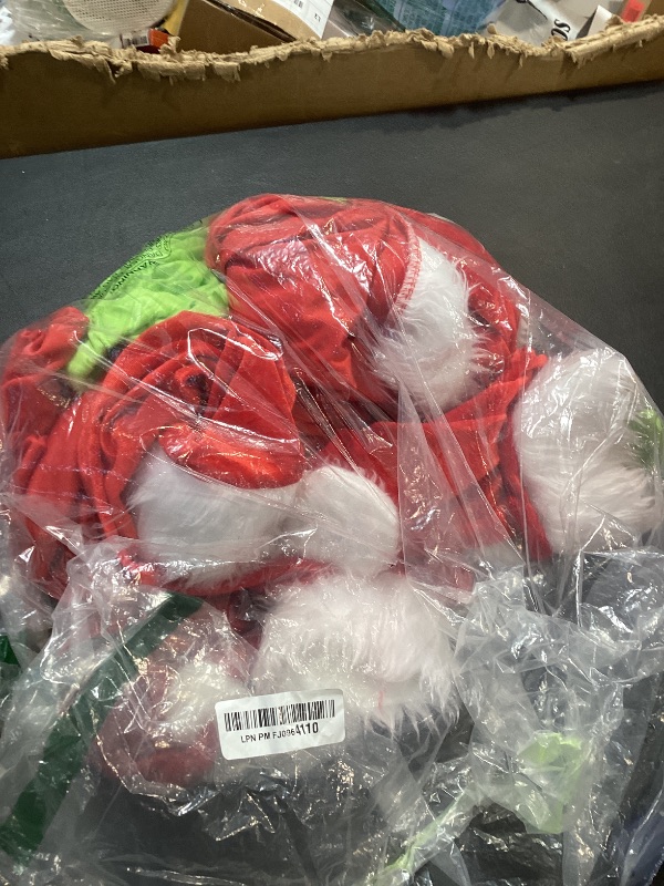 Photo 1 of Grinch Santa costume