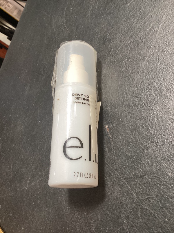 Photo 1 of e.l.f. Dewy Coconut Setting Mist, Makeup Setting Spray For Hydrating & Conditioning Skin, Infused With Green Tea, Vegan & Cruelty-Free, 2.7 Fl Oz