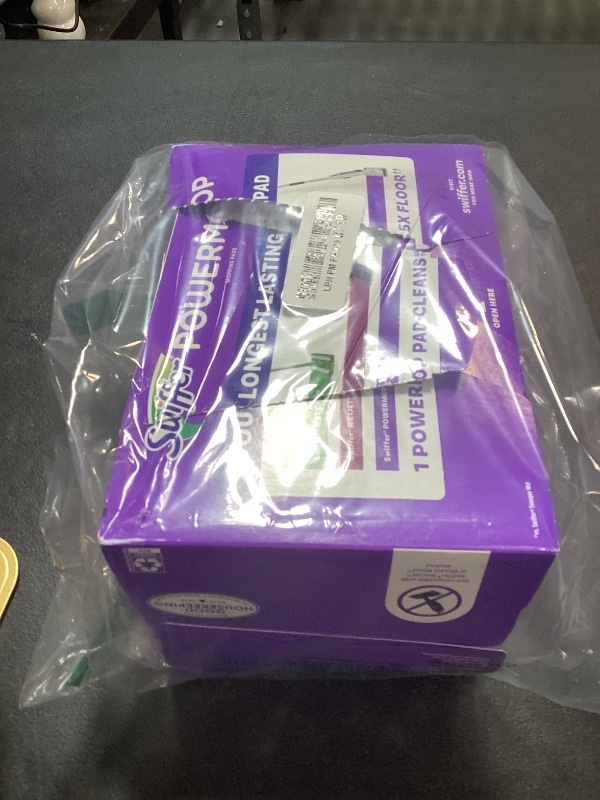 Photo 1 of Swiffer PowerMop Multi-Surface Mopping Pad Refills, Made by Swiffer, for Floor Cleaning, 11 Count