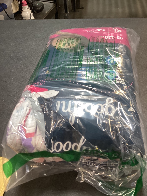 Photo 1 of Goodnites Girls' Nighttime Bedwetting Underwear, Size Extra Large (95-120 lbs), 28 Ct (2 Packs of 14), Packaging May Varyexp 09-21-2028