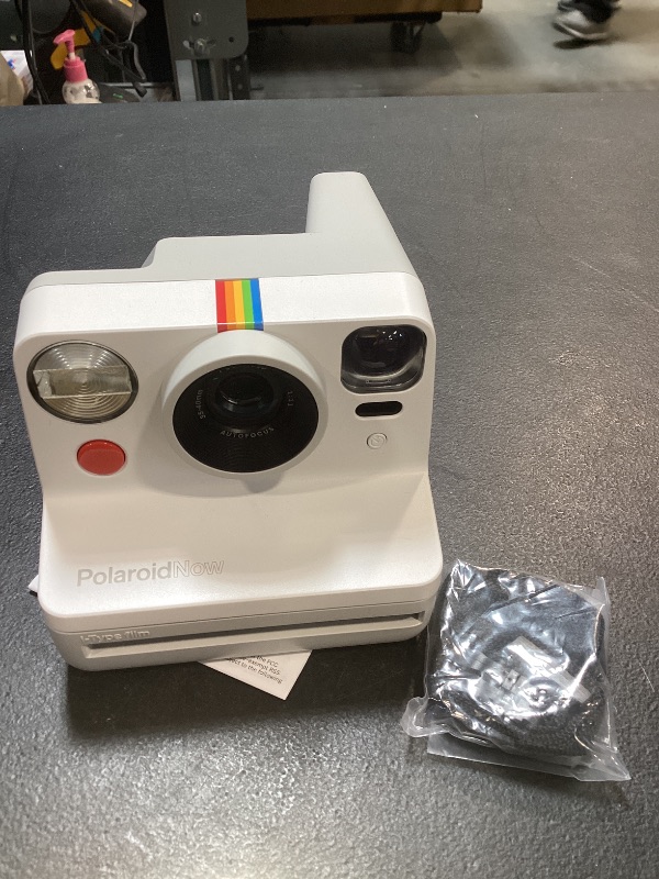 Photo 1 of Polaroid Now I-Type Instant Camera - White (Renewed Premium)