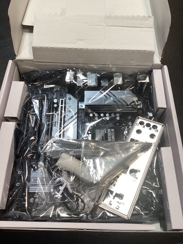 Photo 1 of ASUS Prime B760M-A AX LGA 1700(Intel® 12th&13th Gen) microATX Motherboard (PCIe® 4.0, 2xM.2 Slots, DDR5,Realtek 2.5 Gb LAN,WiFi 6, DP,Rear USB 3.2 Gen 2, Front USB 3.2 Gen 1 Type-C®)