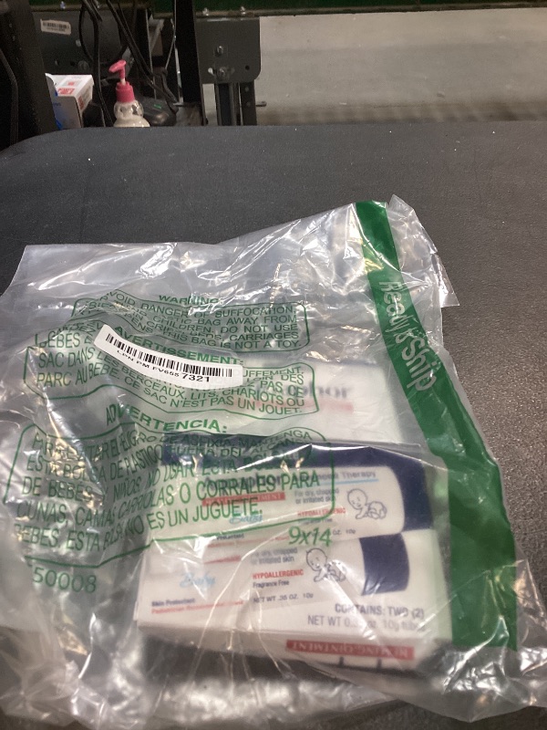 Photo 1 of Aquaphor Baby Healing Ointment Advanced Therapy Skin Protectant for Chapped or Dry Skin, Drool Rash and Diaper Rash Ointment, Hypoallergenic Baby Essentials, Travel Size, 0.35 Oz Tube, Pack of 2