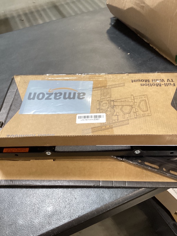 Photo 1 of **INCOMPLETE** USX MOUNT Ultra Slim TV Wall Mount 37-75 Inch TVs Mount with Swivel and Tilt, Low Profile Full Motion Bracket with Articulating Dual Arms, Up to VESA 400X400 mm Max 16" Wood Studs, Holds 99lbs