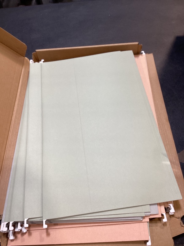 Photo 1 of SUNEE Hanging File Folders Legal Size, 25 Pack File Folders 1/5-Cut Tabs, Morandi Colors, Stay Organized for Your Home and Office Bulk File and Documents