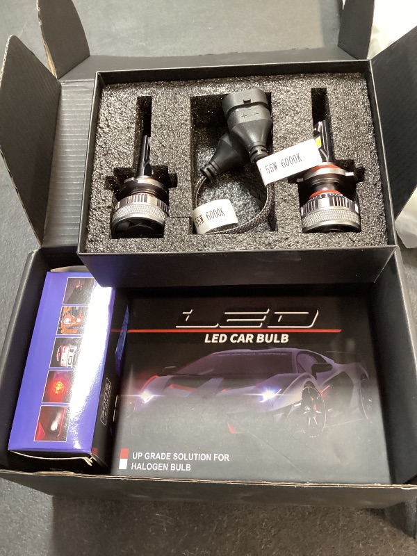 Photo 1 of AWALITED Fits for 2013-2018 Dodge Ram 1500 2500 High Low Beam Fog Lights Bulbs Combo, 6000K White Plug-and-Play Super Bright Light Bulbs, Pack of 6