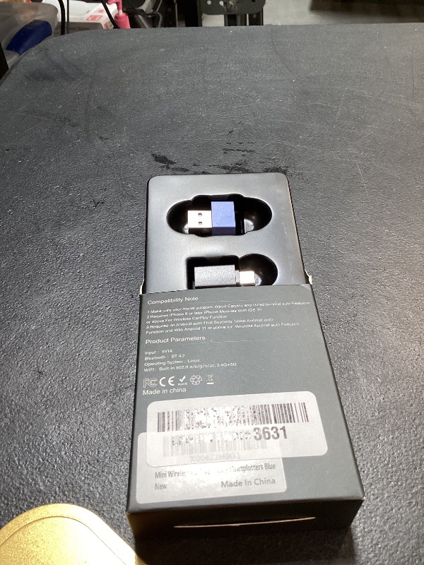 Photo 1 of 2026 Wireless CarPlay Adapter for iPhone & Android Auto, Mini Car Play Converts Wired CarPlay to Wireless, Plug & Play Auto-Connect, Stable Connection for iOS 10+ & Android 11+