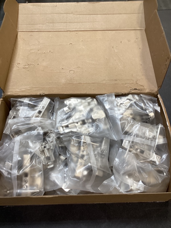 Photo 1 of Chibery 50 Pack Full Overlay Cabinet Hinges, Face Frame & Frameless, 4D Adjustment, Soft Close 105°, Close Speed Control, Concealed Clip-On Plate, Smooth Slow Self Closing for Kitchen Corner, Cupboard