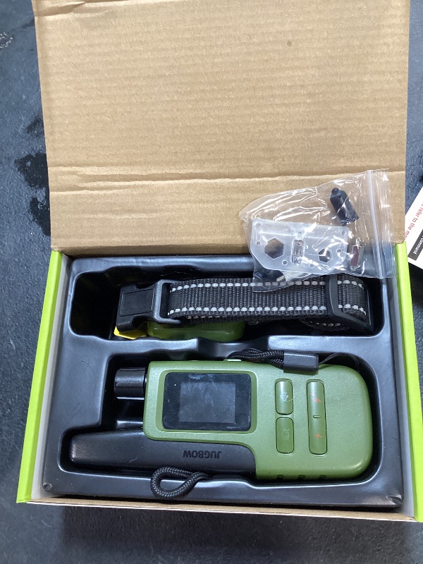 Photo 1 of Jugbow Dog Shock Collar - 4200FT Dog Training Collar with Remote Innovative IPX7 Waterproof with 4 Training Modes, Rechargeable E-Collar for All Breeds