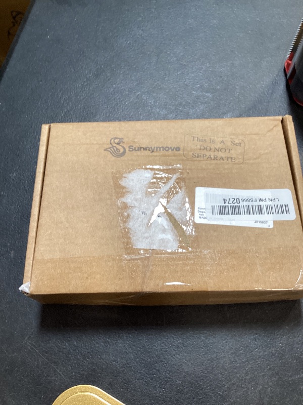 Photo 1 of Sunnymove Dog Raincoat and Shoes for Weighing 20-38lbs, Spring Summer Waterproof Dogs Boots & Paw Protectors, Adjustable Pet Poncho with Leash Hole for Large Medium Small Dogs, Yellow(Single Side)