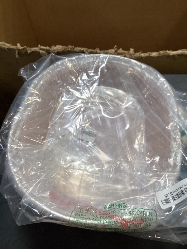 Photo 1 of 2 Pack Large Wicker Bread Basket with Lid, 15.7''×11.8'' Rectangular Plastic Imitation Rattan Woven Serving Basket with Stainless Steel Tong?50 Paper Liners for Food Baking Display