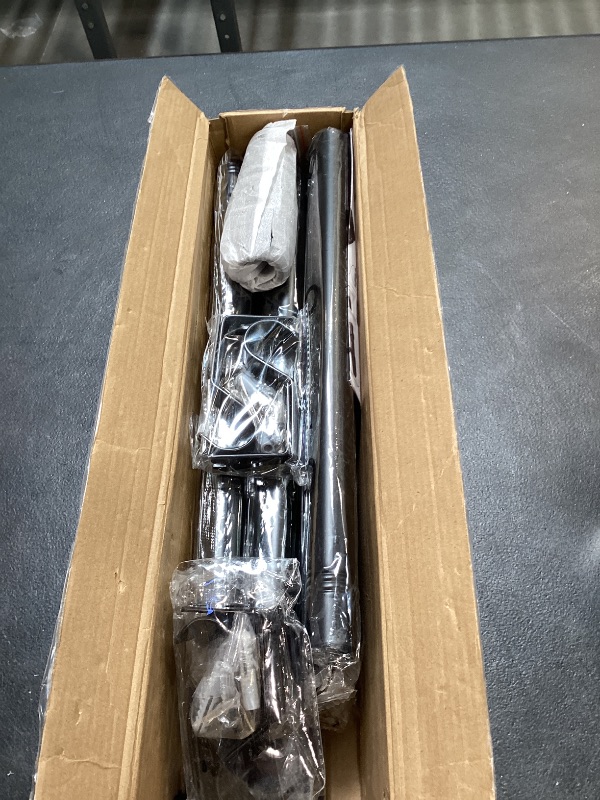 Photo 1 of Anndason Heavy Duty 1 Inch Corner Curtain Rods Set 30-76 Inch Curtain Rod for Windows L Shaped Curtain Rods Window Curtain Rods Set (Black)