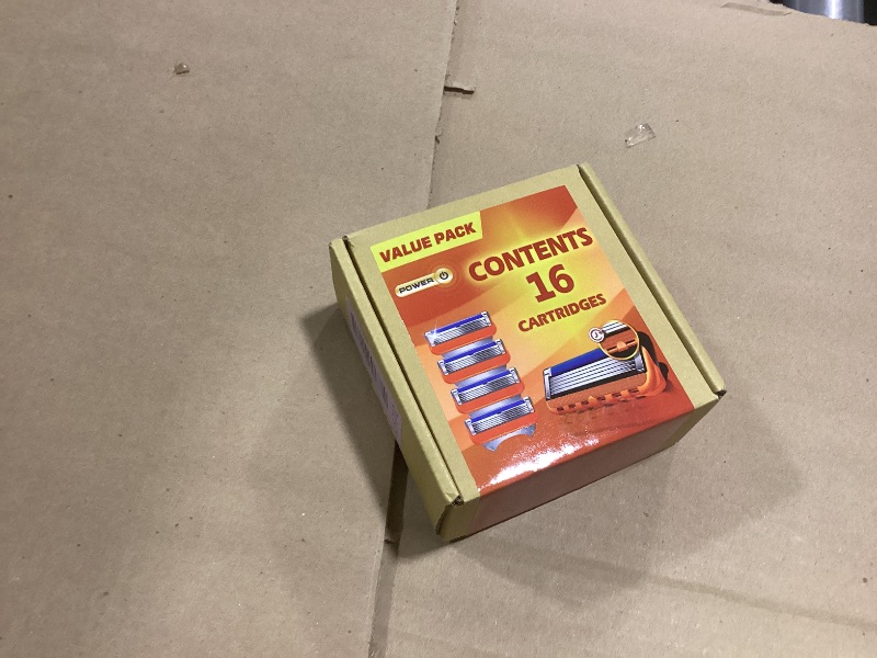 Photo 1 of 16 PCS Razor Blade Shaving Razor Blade Refills for Fusion 5, Mens Shaving Blades Refills-Orange New Version