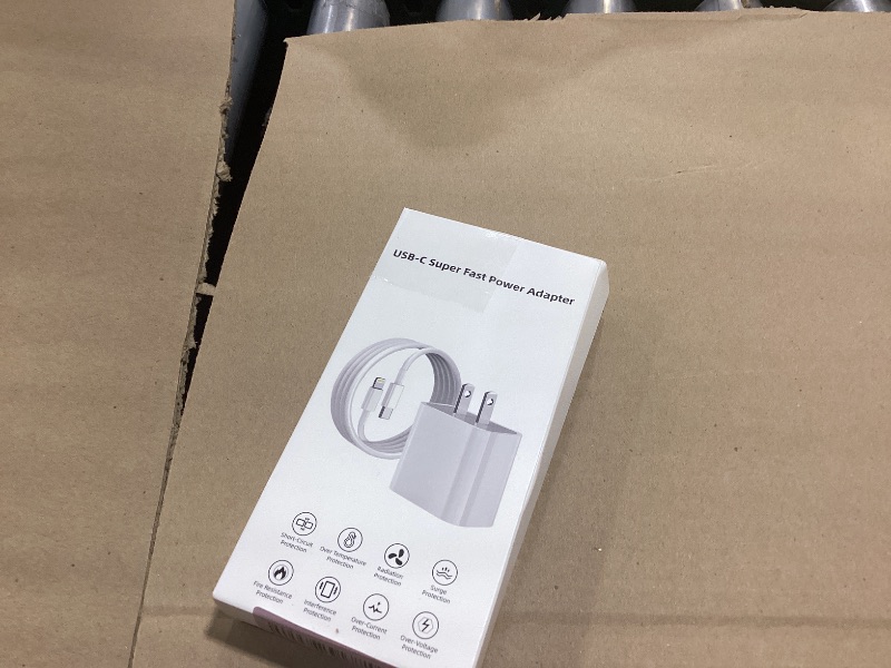 Photo 1 of 1pack only.     iPhone Fast Charger,Apple Charger Super Quick iPhone Charger Fast Charging,10FT Long Type-C to Lightning Cable Cord USB C Wall Charger Block Adapter for iPhone 14 13 12 11/13Pro Max/12Mini/XS/XR