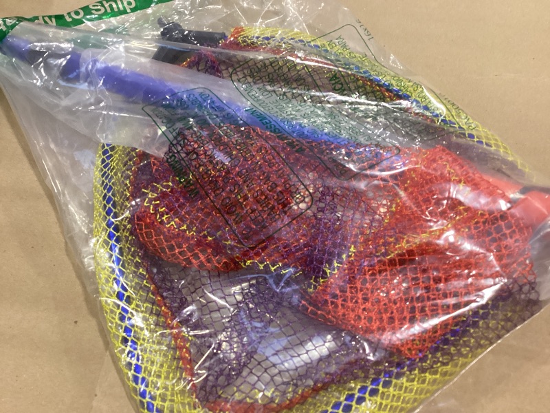 Photo 1 of PLUSINNO Kids Fishing Net, Telescopic Lightweight Landing Net with Aluminum Pole Handle and Nylon Mesh, Catch and Release Butterfly Net for Kids Youth Outdoor (1 Pack-Blue)