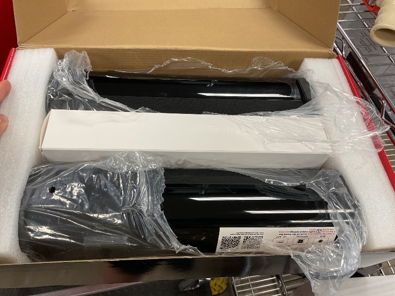 Photo 1 of FHNFHN Sound Bar for Smart TV, 100W Sound Bar with 3 Dynamic RGB Lights,Bluetooth 5.3, ARC/Opt/AUX Connect, Dynamic Volume 3 Equalizer Modes,2 in 1 Detachable Soundbar for TV/PC/Gaming/Projectors