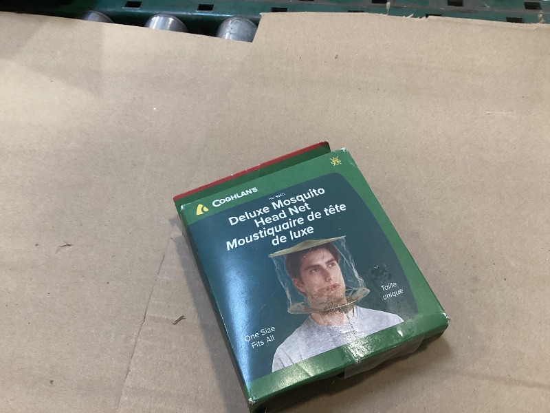 Photo 1 of Coghlan's Deluxe Mosquito Head Net – Lightweight Insect Protection with Ultra-Fine Mesh for Outdoor Activities, Camping, Hiking, Fishing, and Gardening