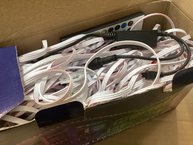 Photo 1 of 200ft permanent outdoor light, RGB outdoor eave lights with APP & Remote Control,Music synchronisation IP67 waterproof LED eave light,suitable for party, daily,Halloween,Christmas,rooftop,garden,patio