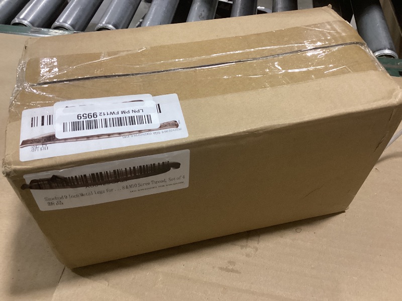 Photo 1 of Skuehod 9 inch Adjustable Bed Legs Replacement, Metal Screw in Furniture Legs, Different Bolt Thread, Set of 4