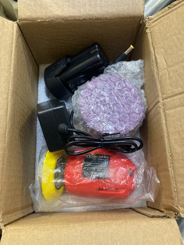 Photo 1 of 16.8V Cordless Electric Sander with 36PCS Sandpapers, 3500 RPM, 3.0Ah Battery, Lightweight & Compact Design for Wood, Metal, Paint Removal, and DIY Projects