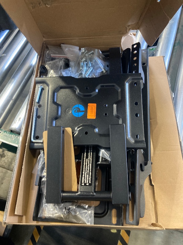 Photo 1 of **INCOMPLETE** Pipishell Full Motion TV Wall Mount for Most 37-84 Inch TVs up to 132lbs, Wall Mount TV Bracket Articulating Swivel Tilt Extension Leveling Max VESA 600x400mm Fits 12/16" Wood Stud, PILFK1