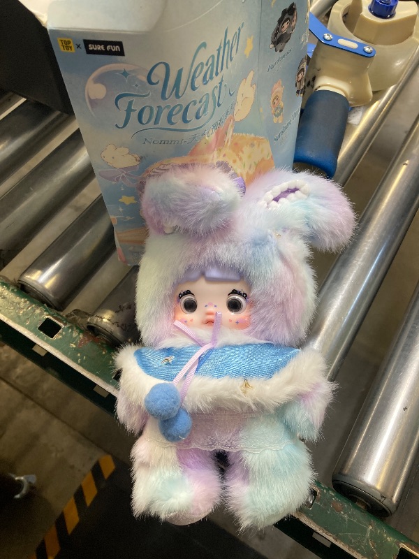 Photo 1 of Nommi Blind Box Plush Collection Figures, Nommi Weather Forecast Series Blind Box, Cute Blind Box Nommi Plush Gift for Fans & Collectors, Single Box (1 of 7 Possible Styles)