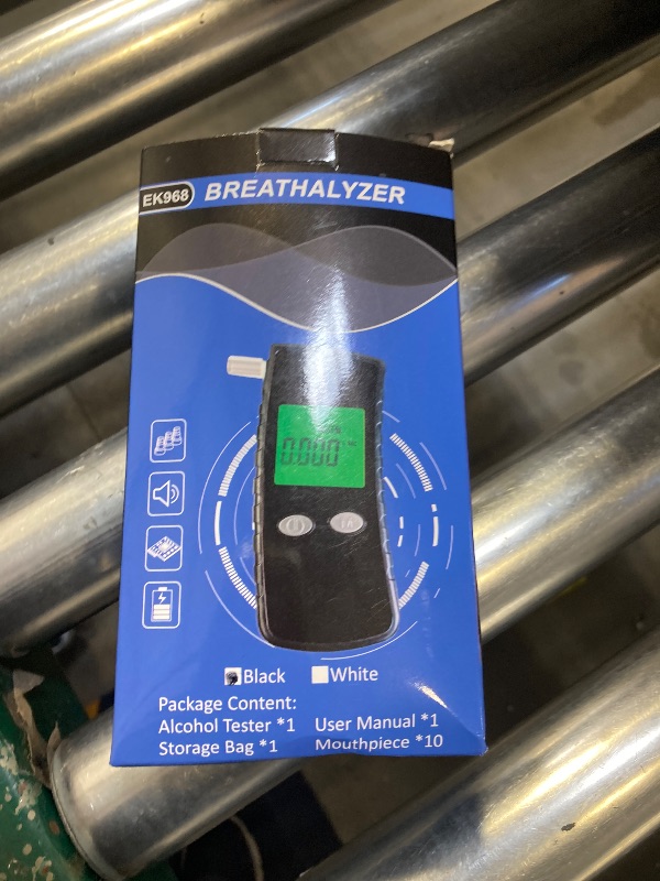 Photo 1 of 2026 Upgraded Breathalyzer,Breathalyzers for Alcohol with LCD Digital Display,Alcohol Breathalyzer Tester for Home Use,Portable Breathalyzer with 10 Mouthpieces and Carrying Case