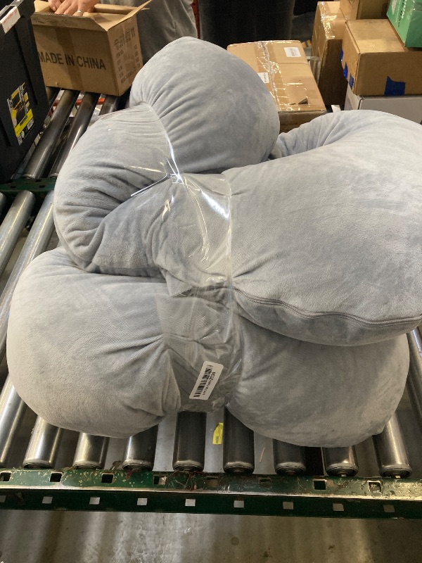 Photo 1 of Momcozy Pregnancy Pillows for Sleeping, U Shaped Full Body Maternity Pillow with Removable Cover - Support for Back, Legs, Belly, HIPS for Pregnant Women, 57 Inch Pregnancy Pillow for Women, Grey