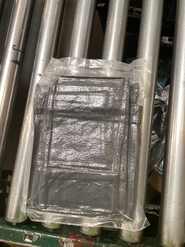 Photo 1 of 2 Set Directors Chair Canvas Replacement, Makeup Chair Seat and Back Replacement Cotton Canvas Stool Protector for Home Director Chair Medium Size (Black)