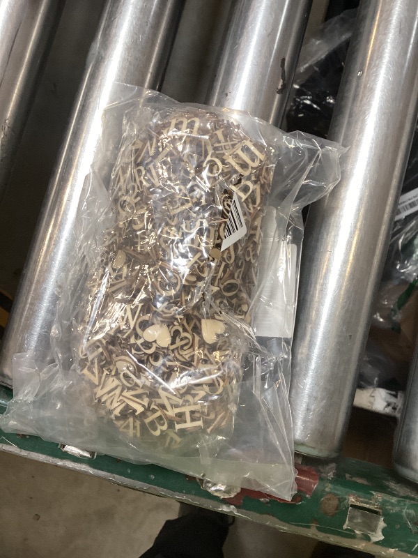 Photo 1 of 1440 Pcs Wooden Letters 1/2 Inch Small Wooden Alphabet Letters Numbers and Symbol for Craft, Unfinished Wooden Letters for Home Decor DIY Painting Crafts Spelling Homemade Education