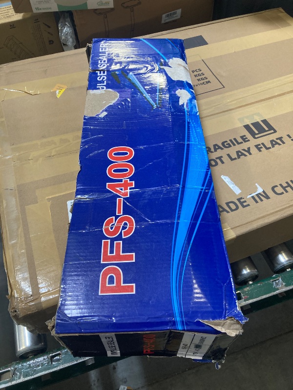 View 2 of 16 inch Manual Impulse Bag Hand Heat Sealer Machine, Bag Sealer Heat Sealing Closer Tool Poly Tubing Plastic Bag, Extra 2 Sheets and 1 Fuse Replacement Kit, Upgraded Digital Display