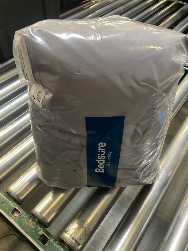 Photo 1 of Bedsure Queen Sheet Set, Cooling Sheets for Queen Size Bed Set, Rayon Derived from Bamboo, Breathable & Soft, Deep Pocket Up to 16", Hotel Luxury Silky Bedding for Hot Sleepers, Dark Grey