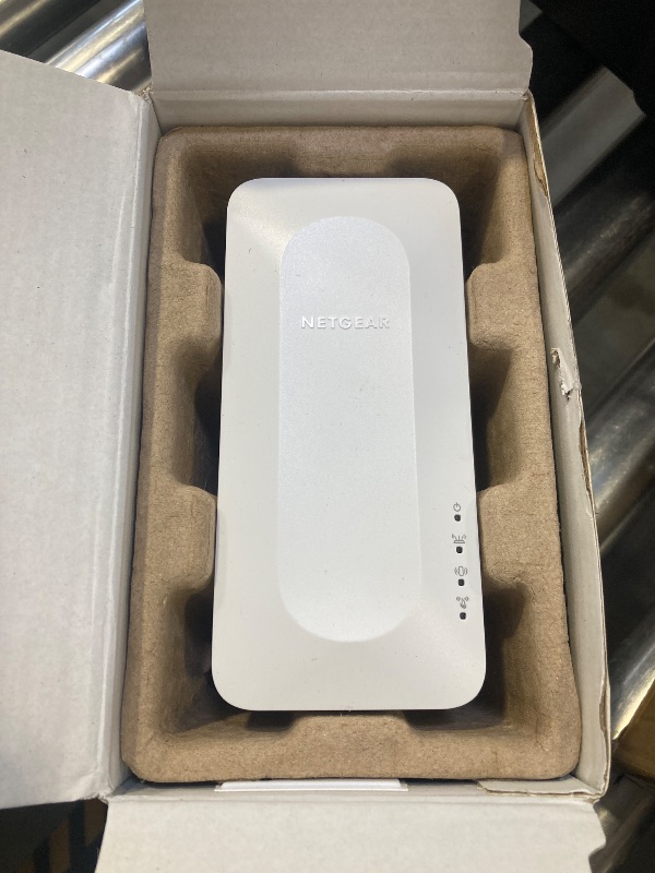 Photo 1 of NETGEAR WiFi 6 Mesh Range Extender (EAX15) - Add up to 1,500 sq. ft., 20 Devices with AX1800 Dual-Band Wireless Signal Repeater (up to 1.8 Gbps Speed), WPA3 Security, One Network Name