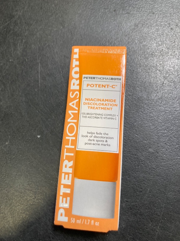 Photo 1 of Peter Thomas Roth | Potent-C Niacinamide Discoloration Treatment for Discoloration, Dark Spots and Post-Acne Marks, Intensive Brightening Treatment with Vitamin C and Niacinamide