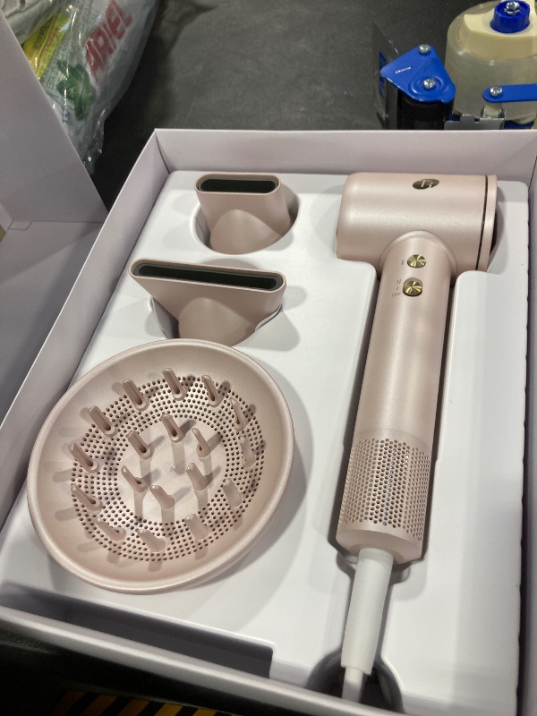 Photo 1 of T3 LuxeDry High-Performance Hair Dryer Set with Drying Concentrator, Styling Concentrator & Diffuser Attachments |Fast, Powerful Drying & Styling |for All Hair Types