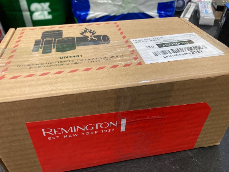 Photo 1 of Remington Balder Boss Electric Razor for Head XR7120 - Premier Wet/Dry Bald Head Shaver, Japanese Steel Blades, Cordless Rechargeable, Effortless Head Shaving with Precision Dual Track Heads