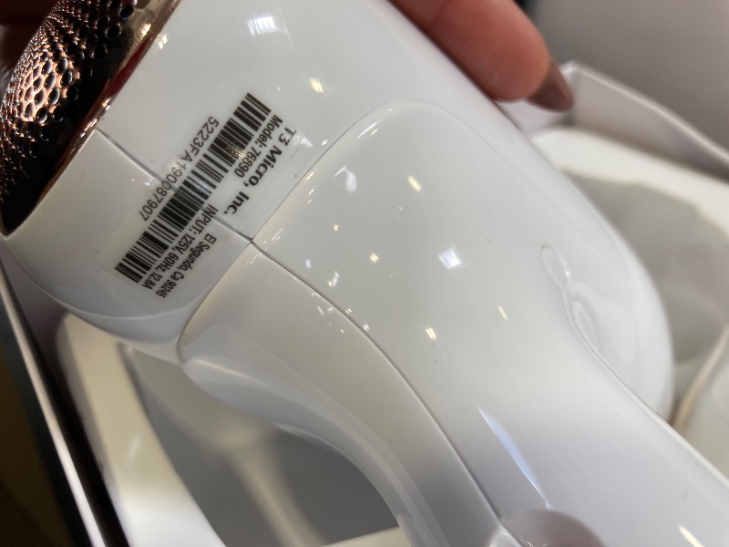 Photo 1 of T3 Fit Compact Hair Dryer, White/Rose Gold, 1 Count