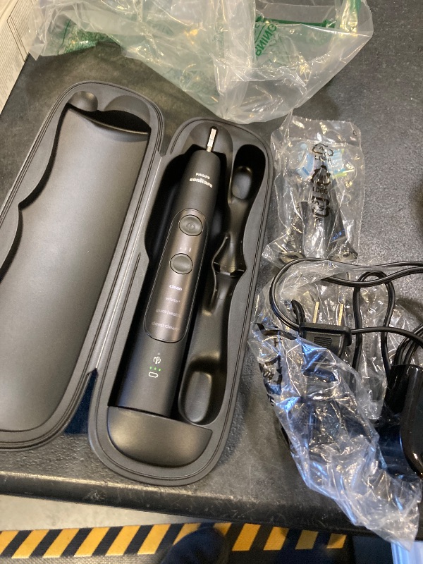 Photo 1 of Philips Sonicare ExpertClean 7500 Black, Rechargeable Electric Power Toothbrush, HX9690/05