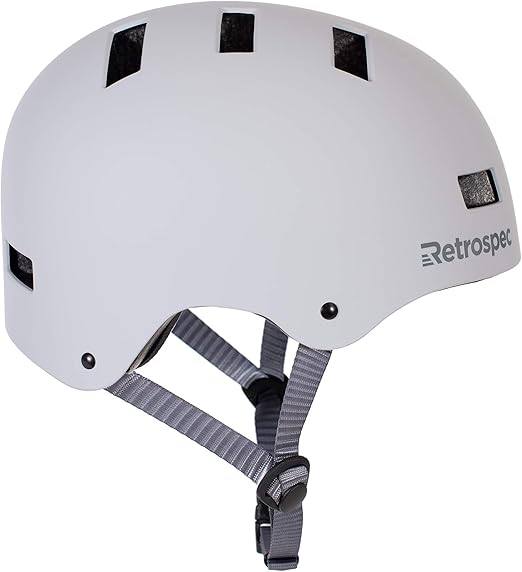 Photo 1 of Retrospec CM-1 Bicycle / Skateboard Helmet for Adult Commuter, Bike, Skate , Matte Slate, 51-55 cm / Small
