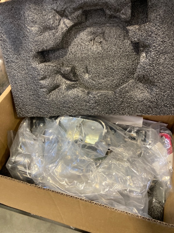 Photo 1 of 1405 Carburetor Replacement for Performer 600 CFM 4 Barrel New Carburetor Square Bore Compatible with Corvette Silverado GMC 366 Demon Poly with Manual Choke