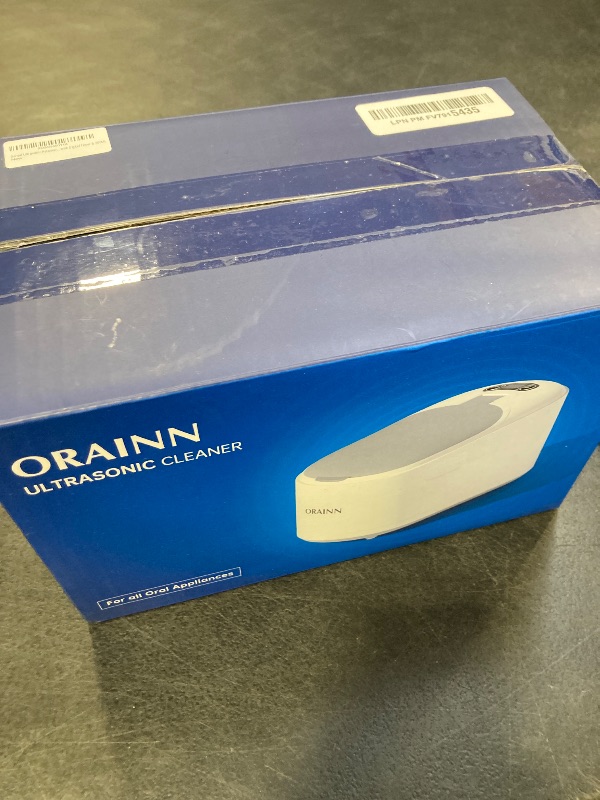 Photo 1 of 30W Ultrasonic Retainer Cleaner Machine,IPX7 Waterproof Dental Cleaning Pod,45kHz Denture Dome With UV Light,3 Modes, Digital Timer for Night Guard, Mouth Guard, Braces with 230ml Tank(Grey)