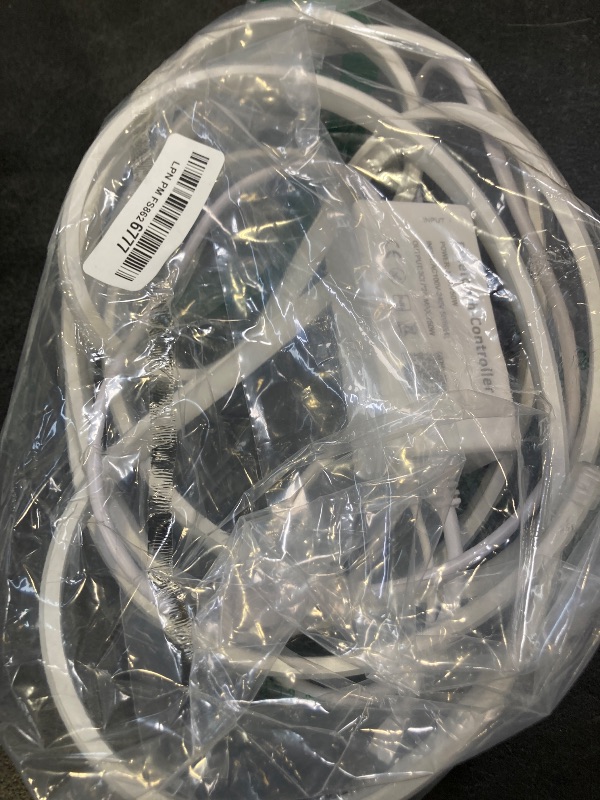 Photo 1 of 110V Bluetooth RGB COB LED Strip Light 10FT Multicolor Dimmable Flexible LED Lights Strip with Remote Music Sync Outdoor Waterproof RGB Neon COB Rope Light Plug in Color Changing AC 110V~130V IP67