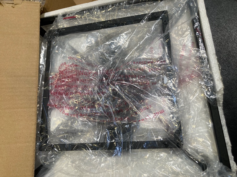 Photo 1 of 4 Light Chandelier, Industrial Ceiling Light Black Lantern Light Fixtures with Farmhouse Metal Cage Adjustable Height Rustic Geometric Hanging Light E12 Base for Kitchen Island, Entryway, Indoor