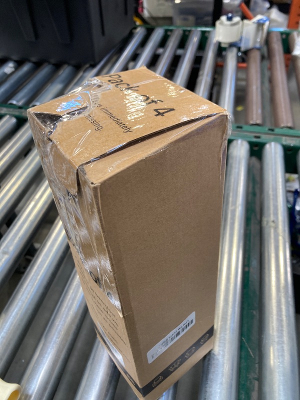 Photo 1 of KOIKEY Wooden Furniture Bed Risers - 3 Inch Circle Heavy Duty Furniture Height Extenders Lifts for Sofa Couch Desk Chair Table Base Raising Space, Convenient Store and Cleaning, Pack of 4