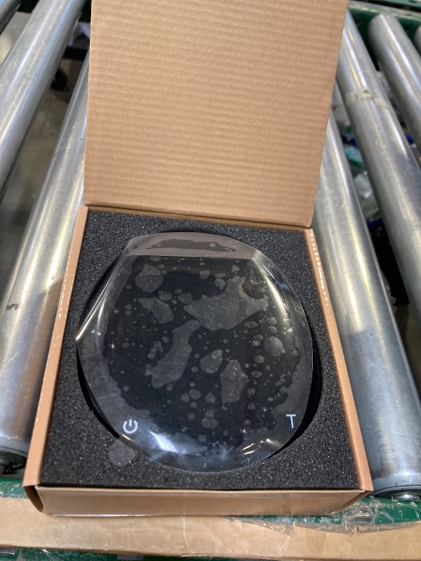 Photo 1 of Mini Coffee Scale with Timer - Digital Espresso Scale 2kg/0.1g Accuracy Pour Over Coffee Rechargeable Down to 0.1g High Precision for Kitchen Food Weighing Measuring Baking Brown