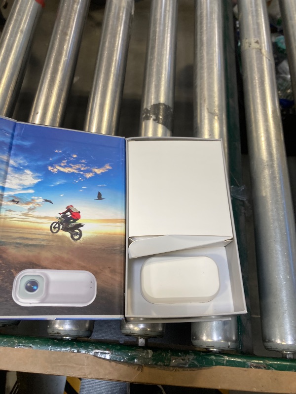 Photo 1 of 128GB Mini Body Camera with Audio & Video Recording-2K WiFi Action Camera with Charging Case, Thumb-Sized Wearable POV Cam, Stabilization, Magnetic Lanyard, Sports Cam for Work Travel Pet Walk Cycling