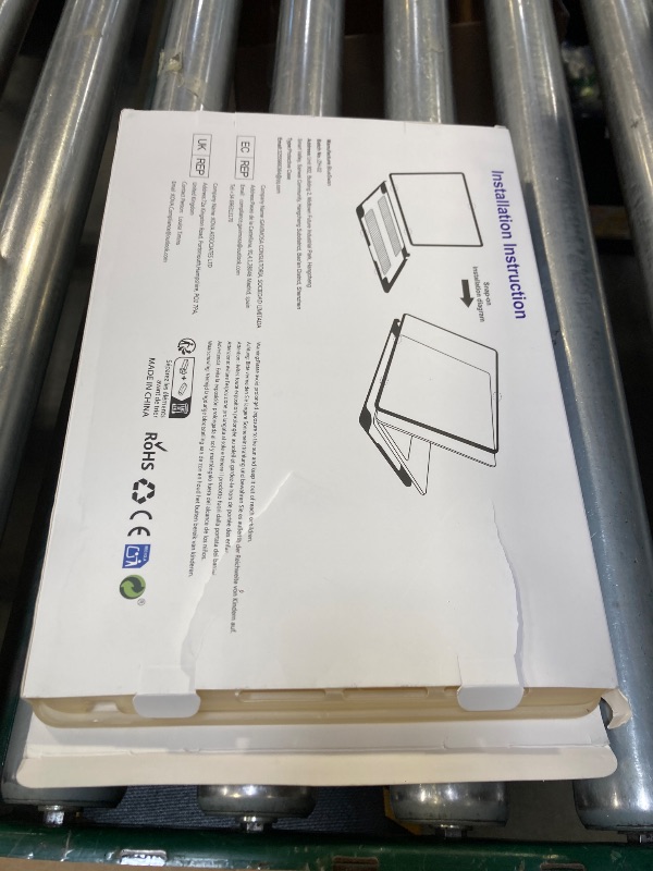 Photo 1 of BlueSwan Anti-Cracking Hard Shell Case Compatible with MacBook Air 13 inch M4 M3 M2 2026 2025-2022 A3240 A3113 A2681, Drop Protection Soft TPU Bumper PC Base for Air 13.6 inch, Frosted Starlight