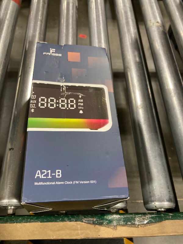 Photo 1 of Bluetooth Alarm Clock Radio Bedroom, Digital Dual Alarm Clock Bedroom, Up to 10 Alarms Clock Night Light Speaker App/Button Control FM Charge Snooze Adjustable Brightness Dim 12/24H, Matte Black